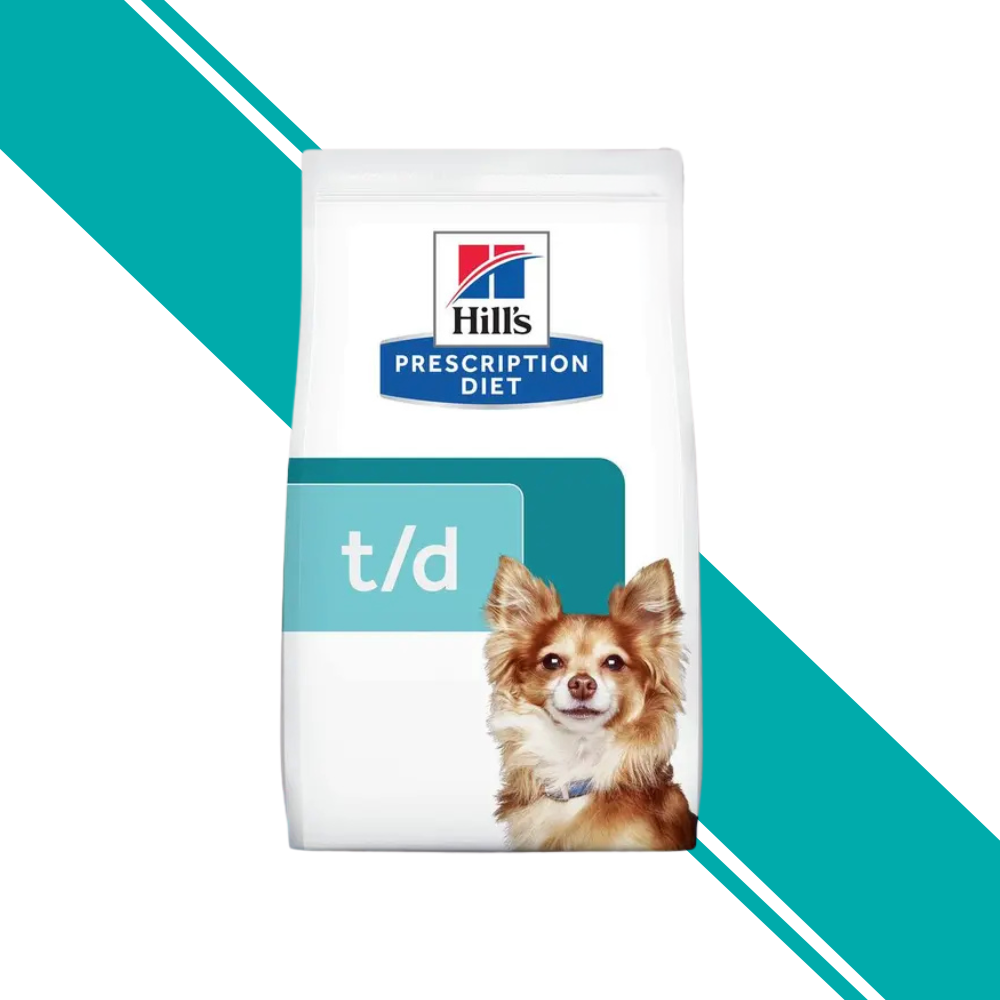 Hill's Prescription Diet t/d Dental Care Mini Dog Food Dry with Chicken 3kg